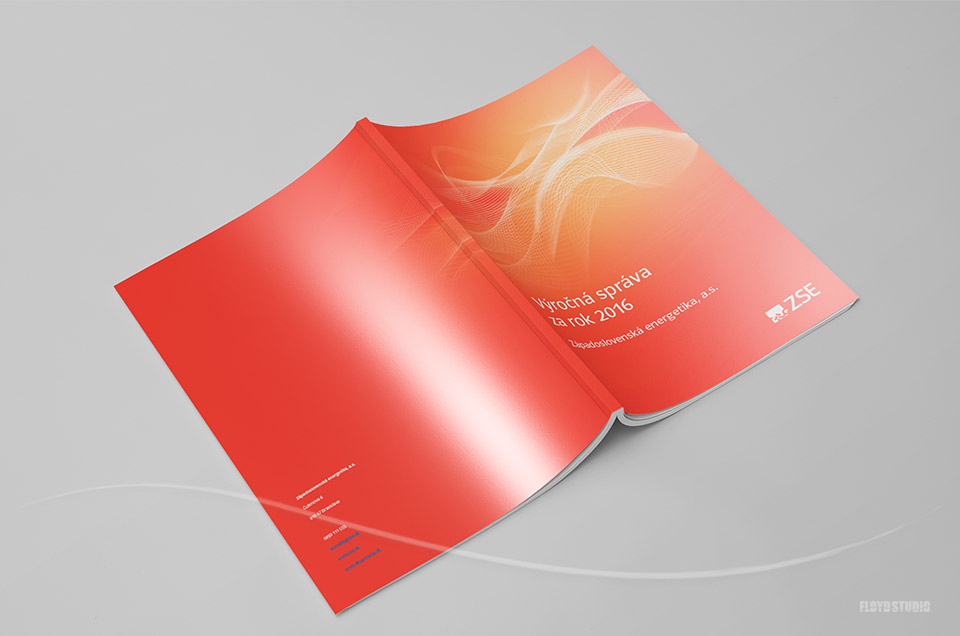 ZSE Annual Report 2016 - Graphic design, layout, DTP